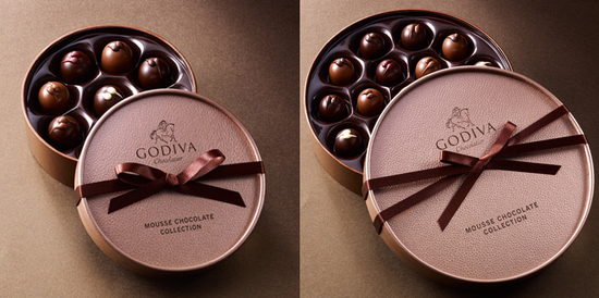 Godiva Mousse Chocolate Collection
