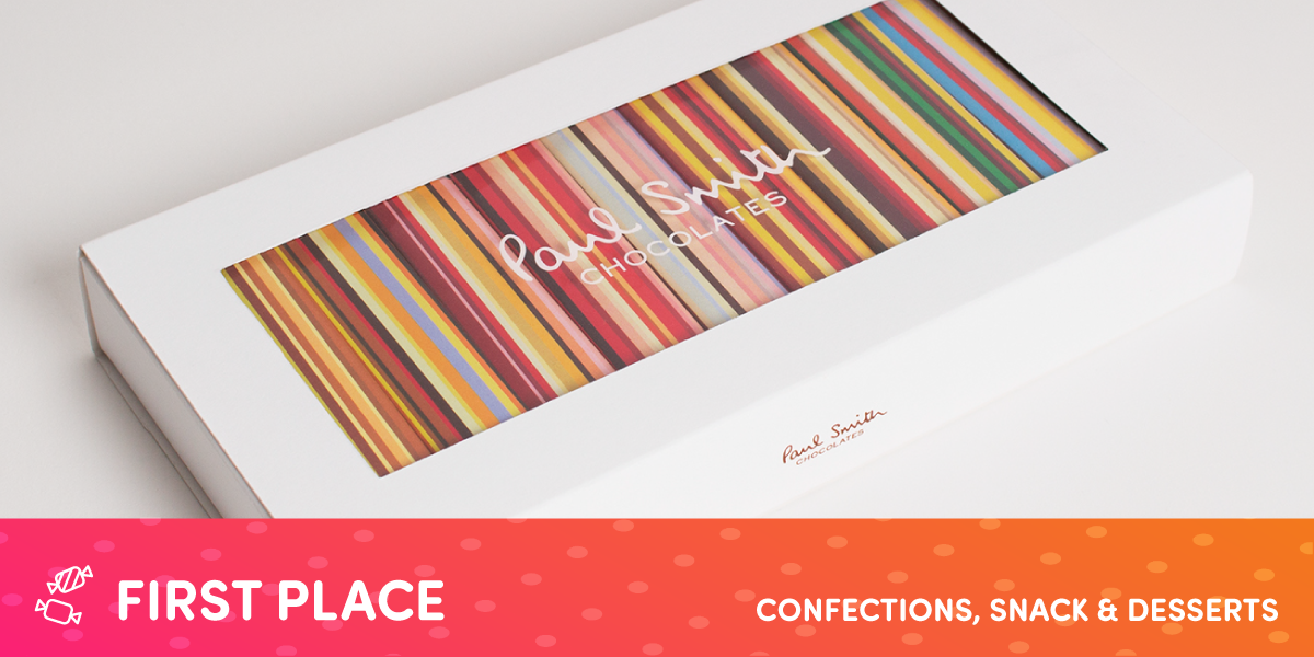 2015 CWWWR AWARD WINNER: 1st PLACE, CONFECTIONARY, SNACKS, DESSERTS – Paul Smith Chocolates
