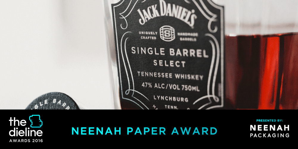 The Dieline Awards 2016: Jack Daniel’s Single Barrel Whiskey- Studio MPLS