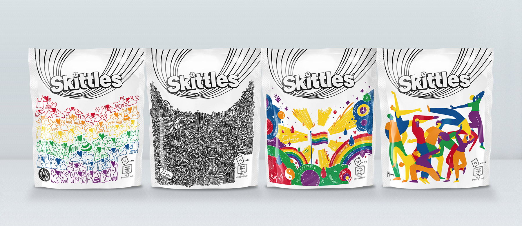 Give The Rainbow With Limited Edition Skittles