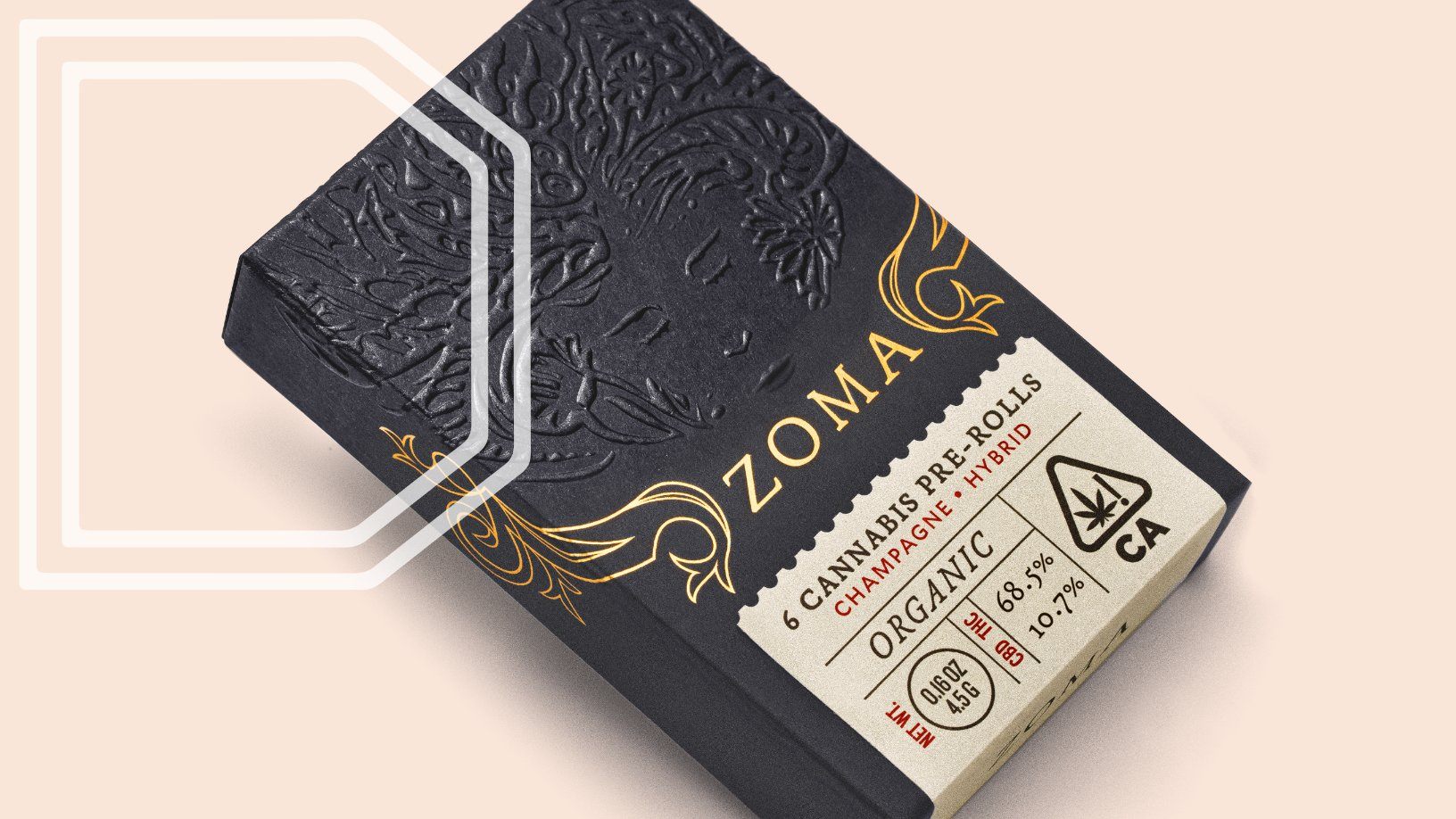The 2019 Dieline Neenah Paper Award Winner: Zoma Cannabis