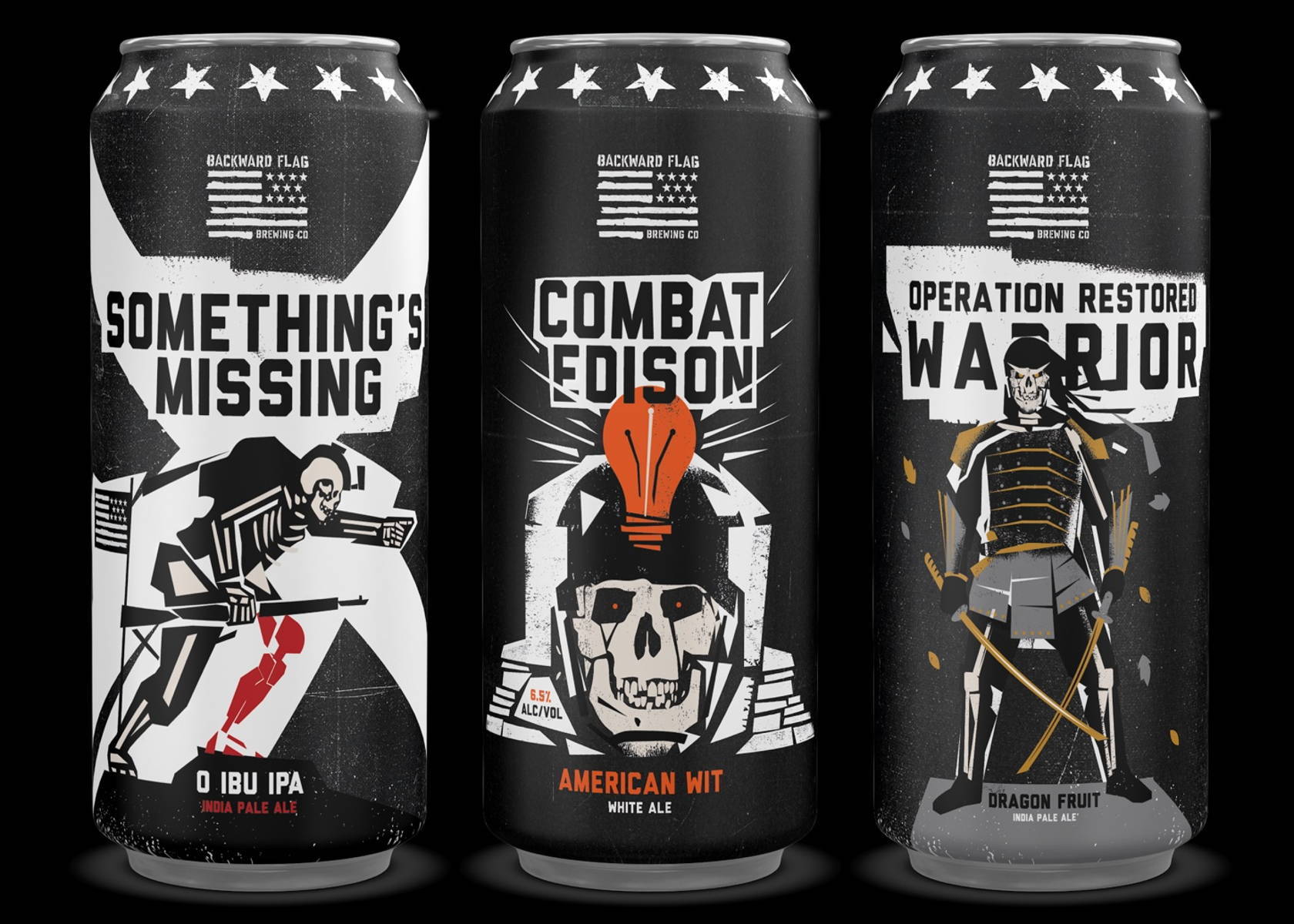 This Beer Can Packaging is Bringing The Rock N’ Roll Flavor