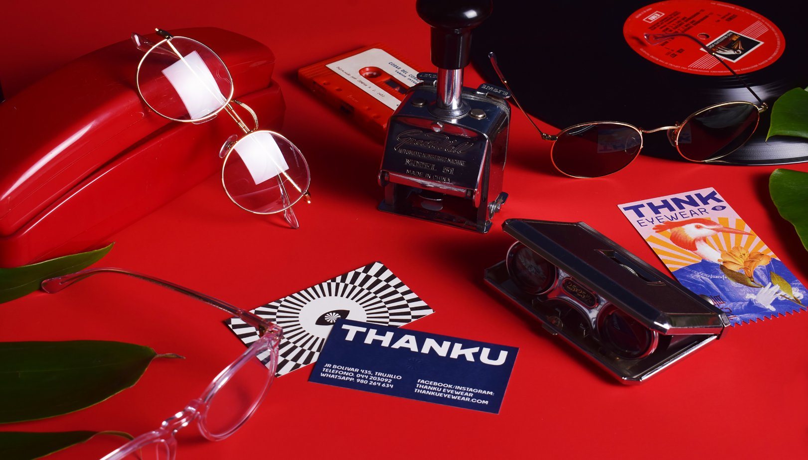 Thanku Eyewear Gets Hypnotic 80s Makeover