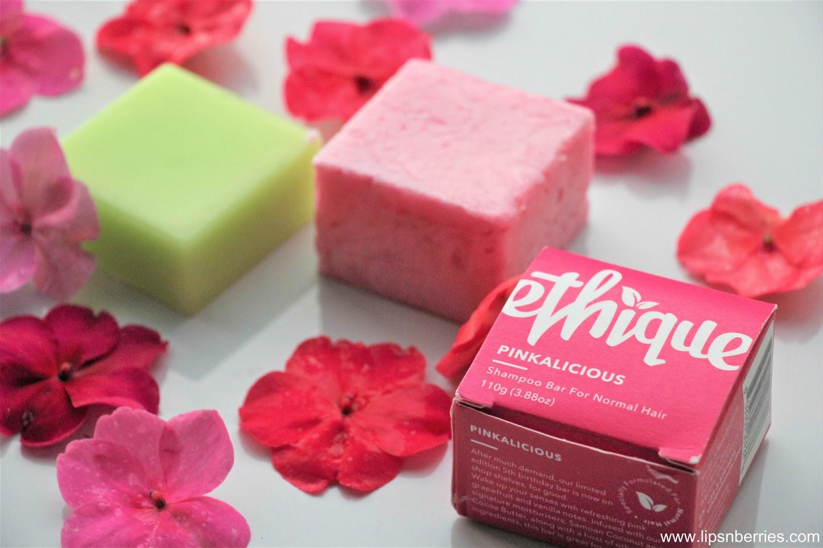 Ethique Pinkalicious shampoo bar review.jpg