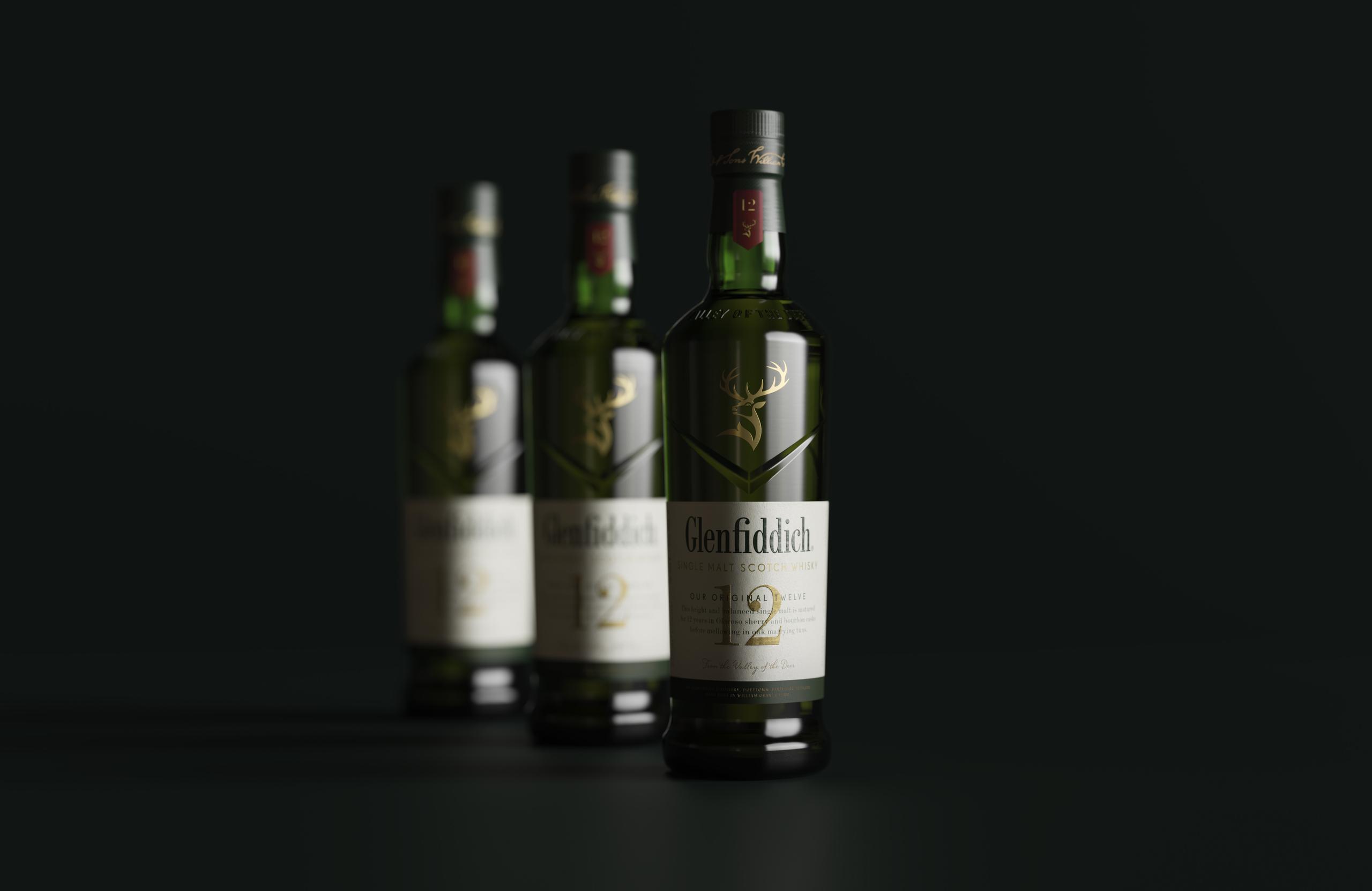 Here Design, Glenfiddich 12 Year Old - bottle trio 300DPI.jpg