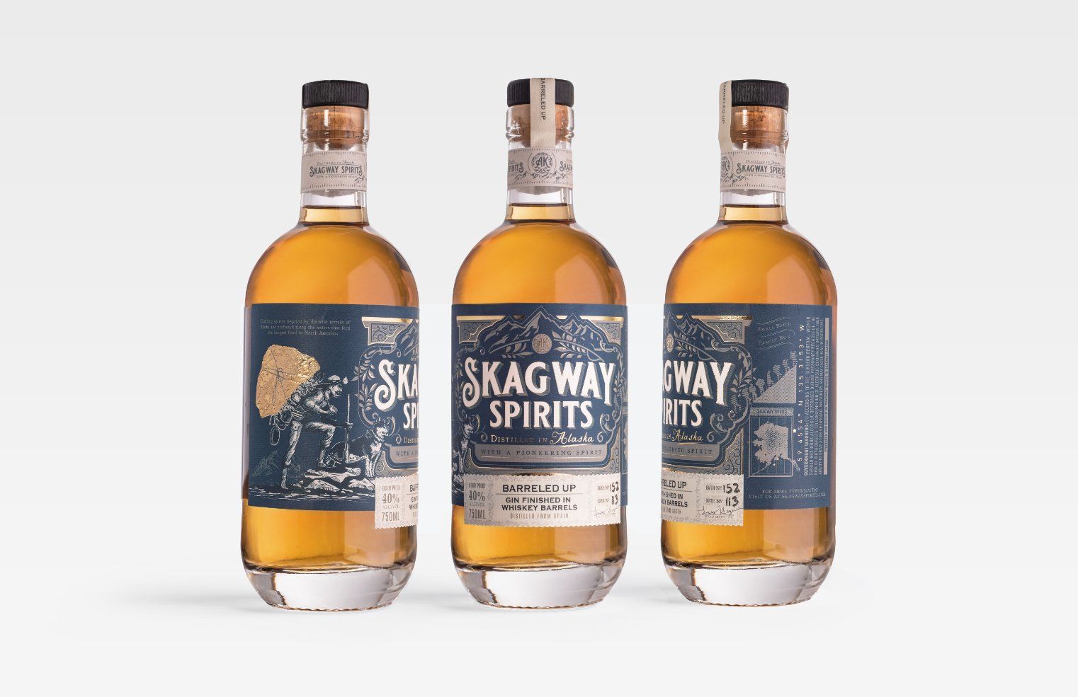 Skagway Spirits Channels The Pioneer Spirit With an Wonderfully Illustrated Label