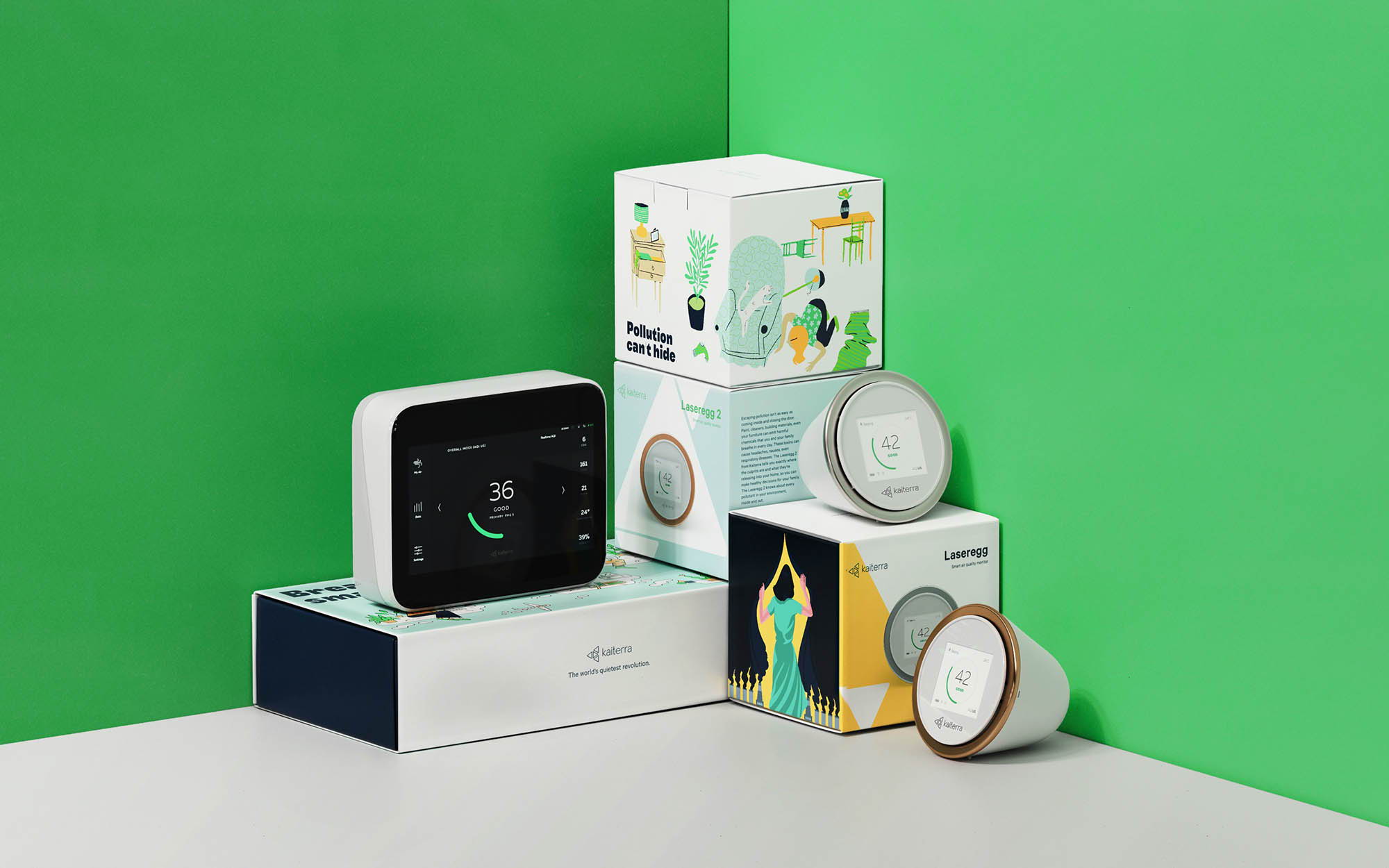 Kaiterra Air Quality Monitors Come With an Approachable Modern Look