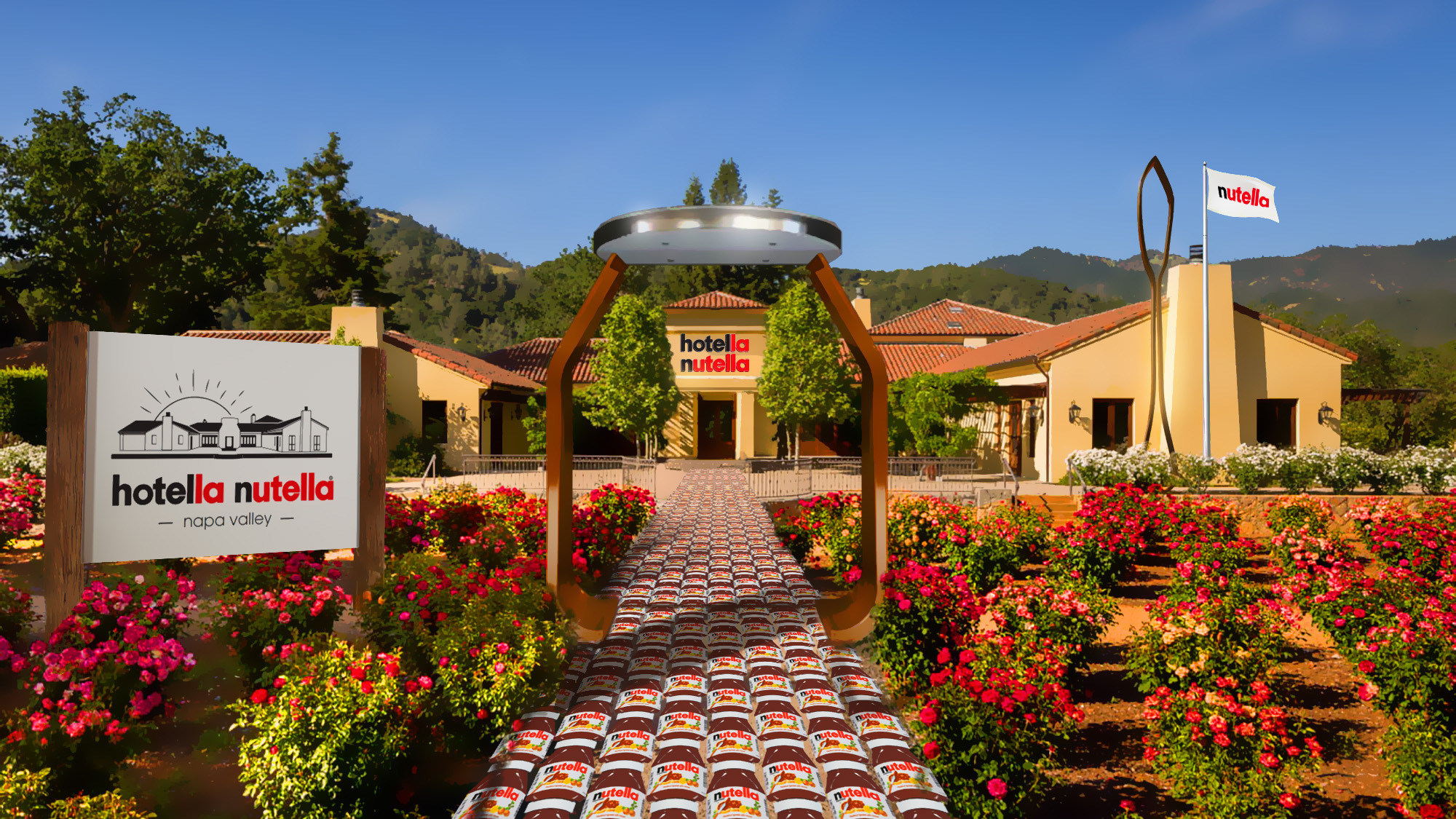 Hotella Nutella Offers Fans An Opportunity To Stay At Themed B&B
