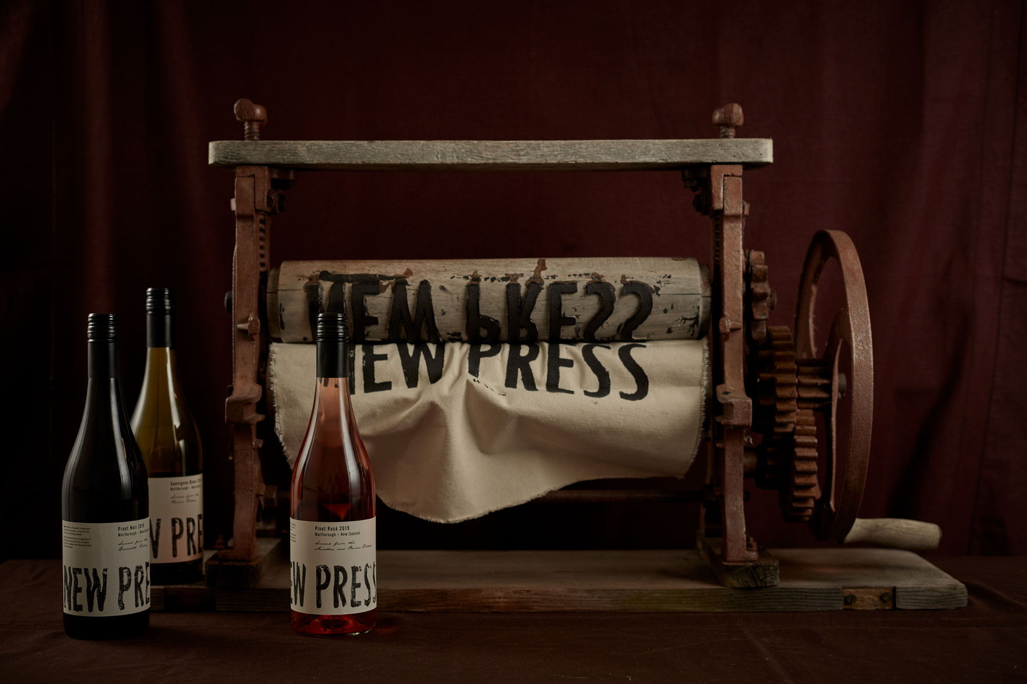 London Creative Agency 48.1 Brings Back The Laundry Press For New Press Wines