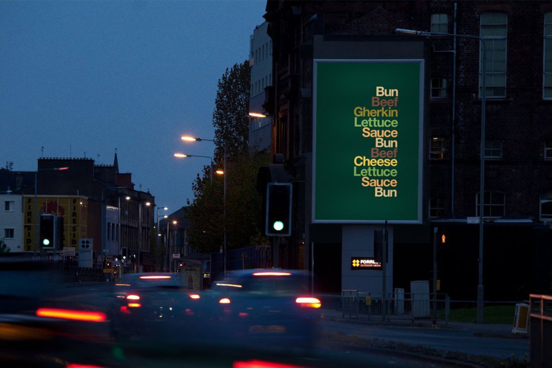 McDonald’s Want You To Eat A Big Ol’ Typeface Sandwich