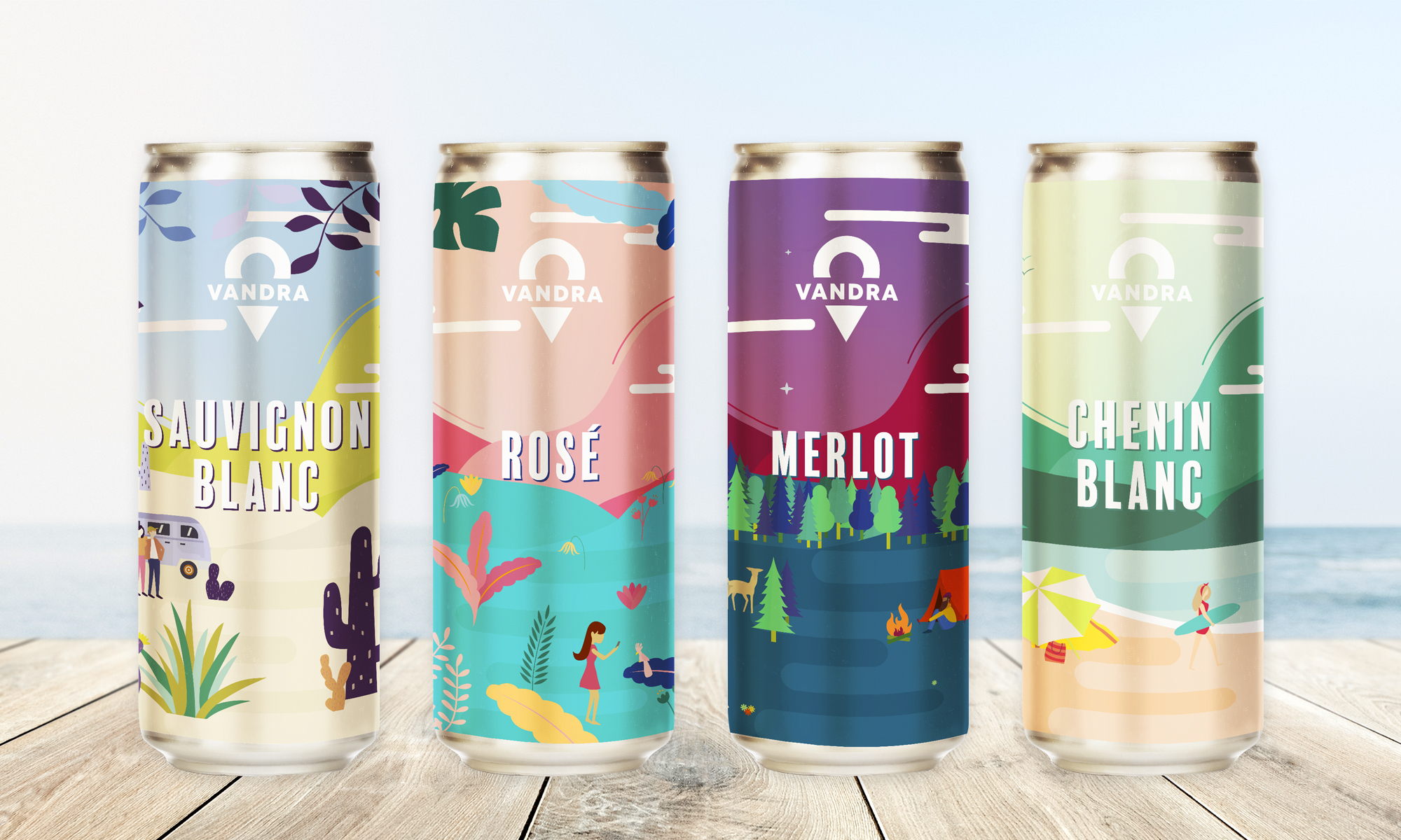 Vandra Wine – Outdoor inspired cans for those on the go