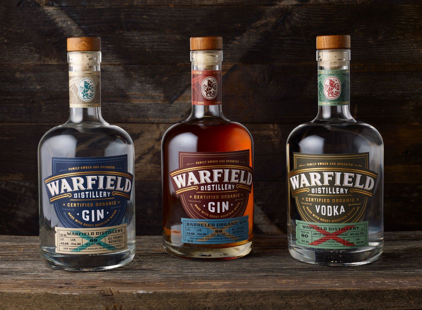 A Wild and Burly Rebrand for Warfield Distillery