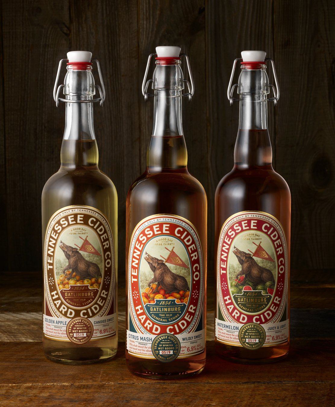 Chad Michael Studio Designs Full Range of Hard Ciders for Tennessee Cider Co.