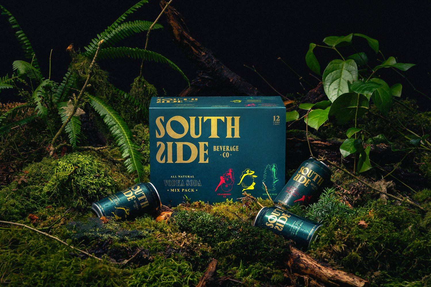 Stay Inside With Southside Beverage Co. Branding & Packaging