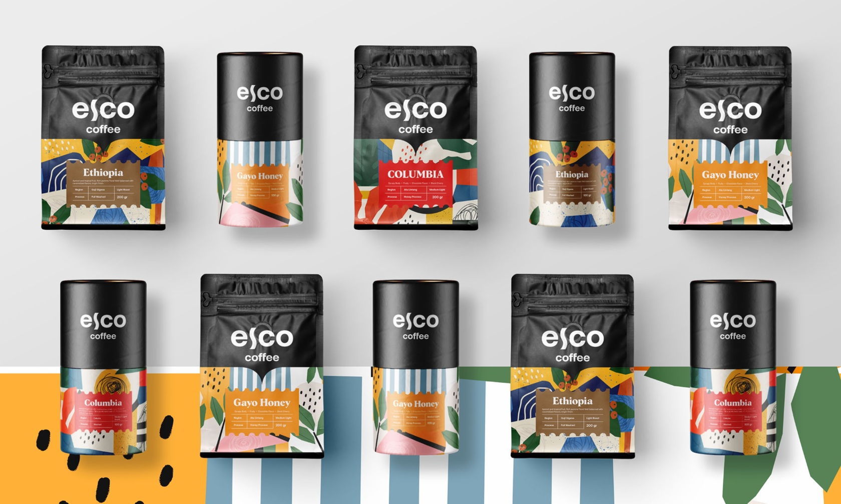 ESCO Coffee Is Abstract And Funky