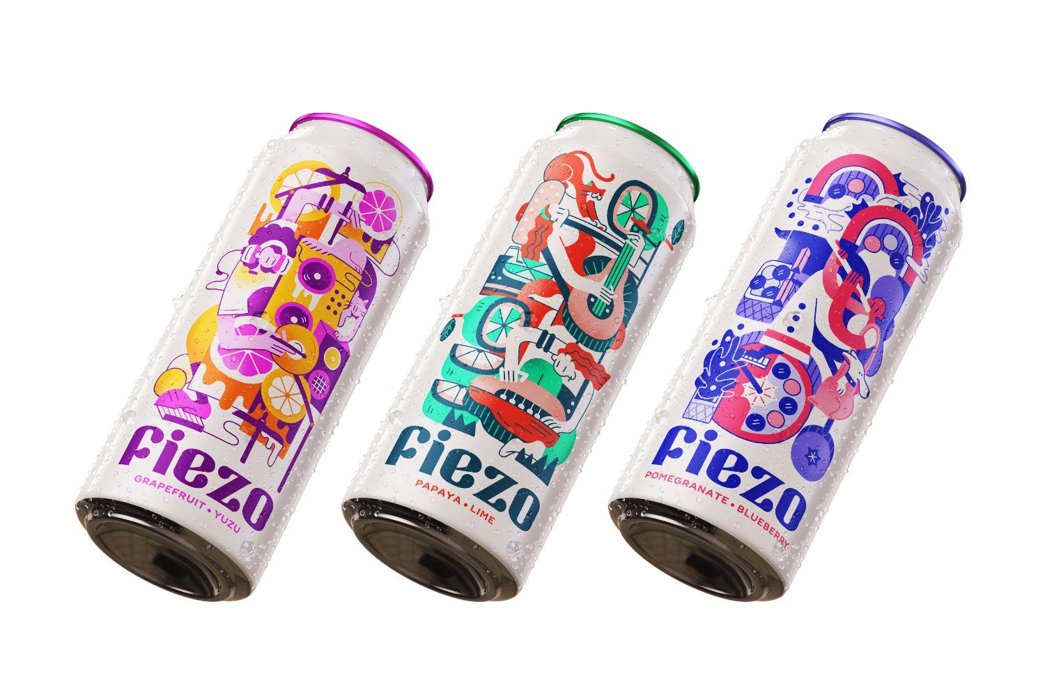 Fiezo Sparkling Water Finds Harmony In The Shuffle