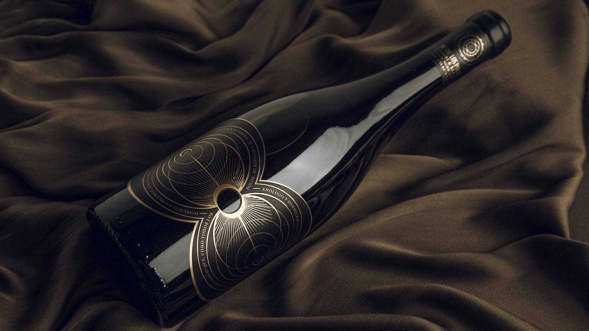 This Wine is Inspired by Magnetic Poles and the Interaction Opposites