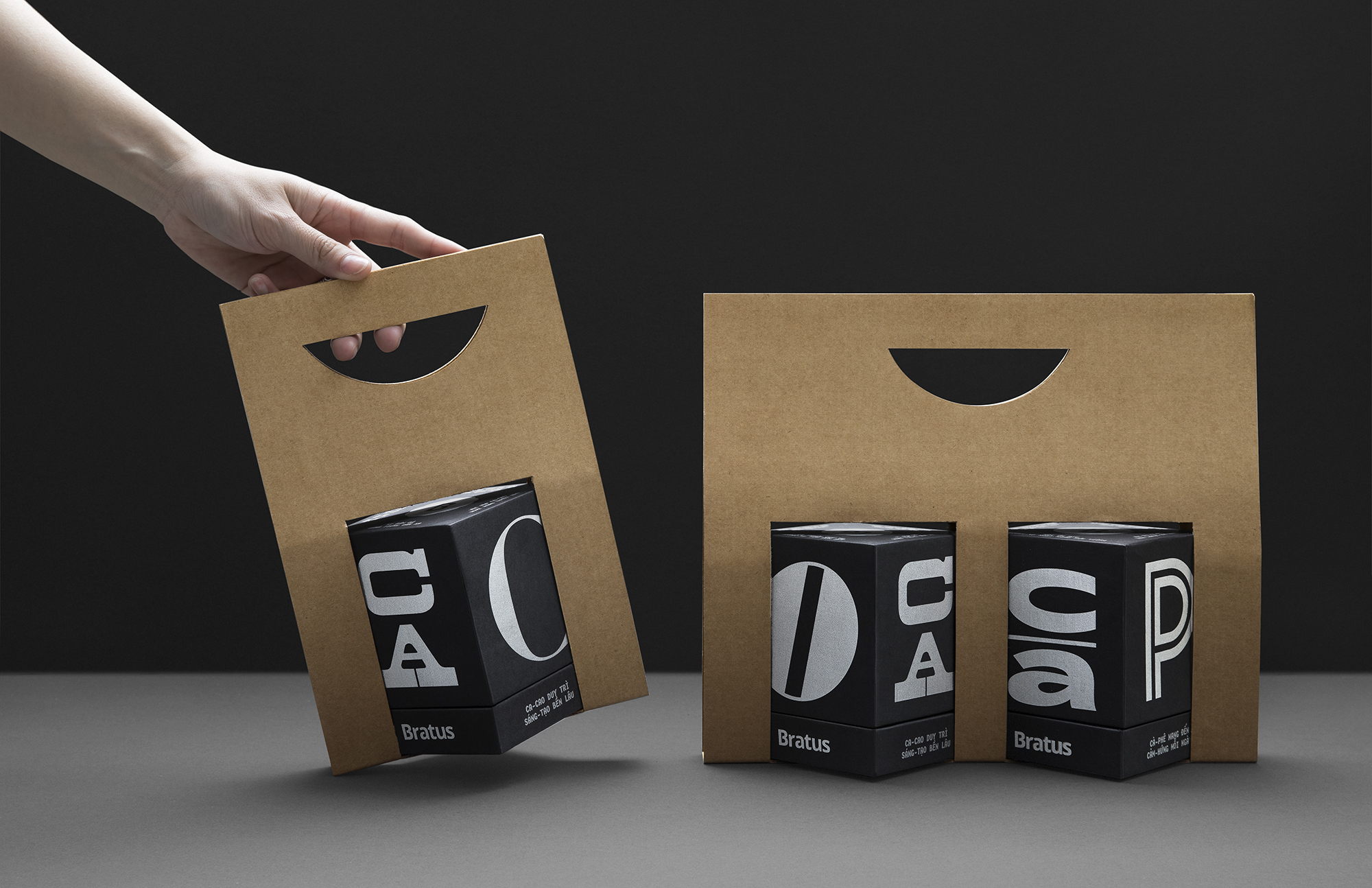 Forgotten Typography meets Coffee & Cacao in The Type Face Project ( Mặt Chữ )