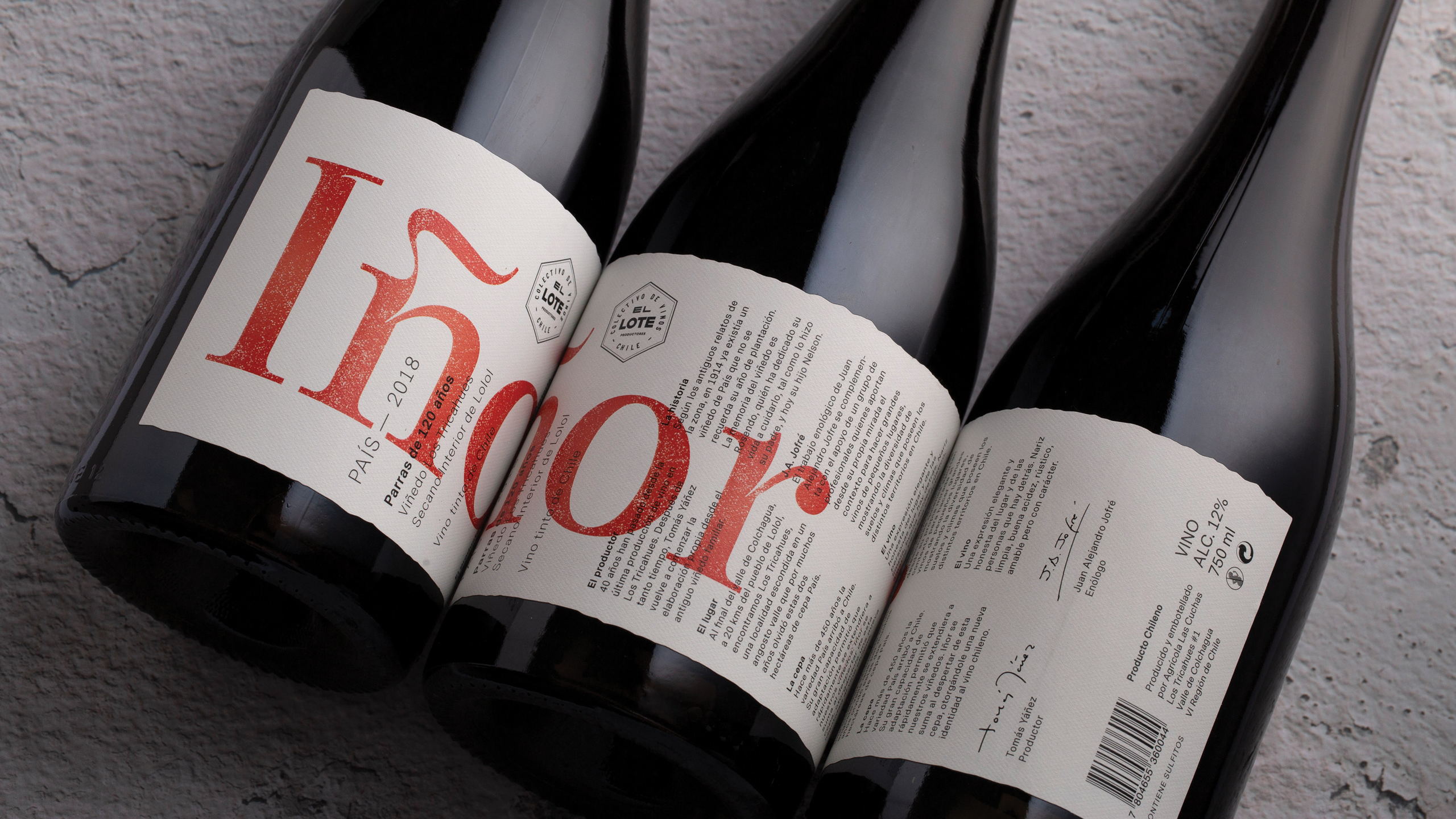 Iñor Is a Pais Wine Made From 120 Years Old Vineyards