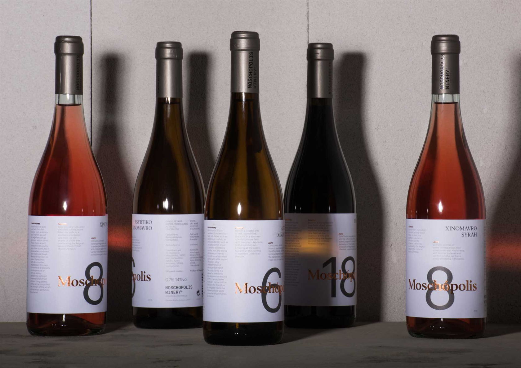 Featured Community: Moschopolis Wines by The Birthdays Design