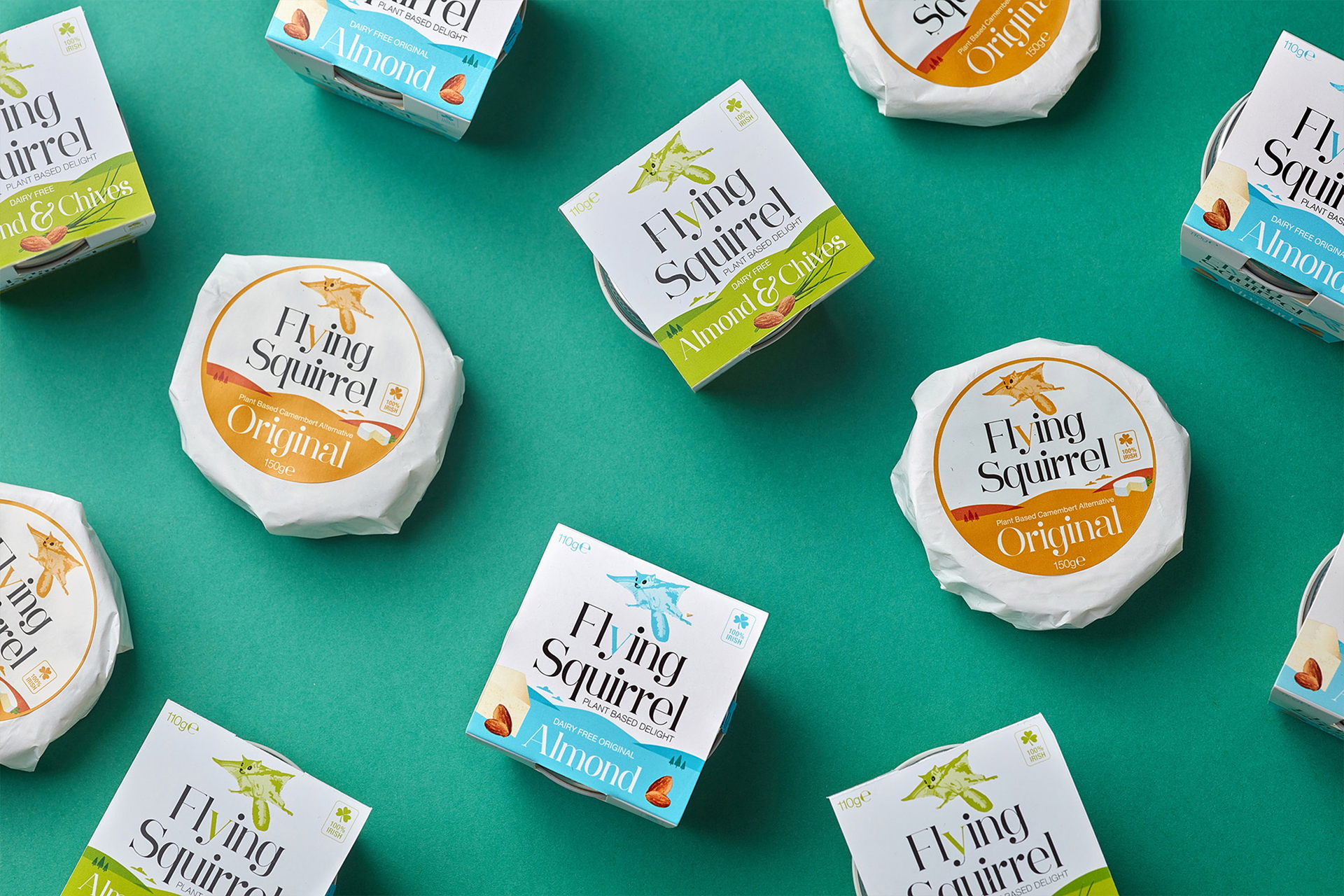 A Fresh and Eco-Friendly Design For Flying Squirrel Plant-Based Cheese