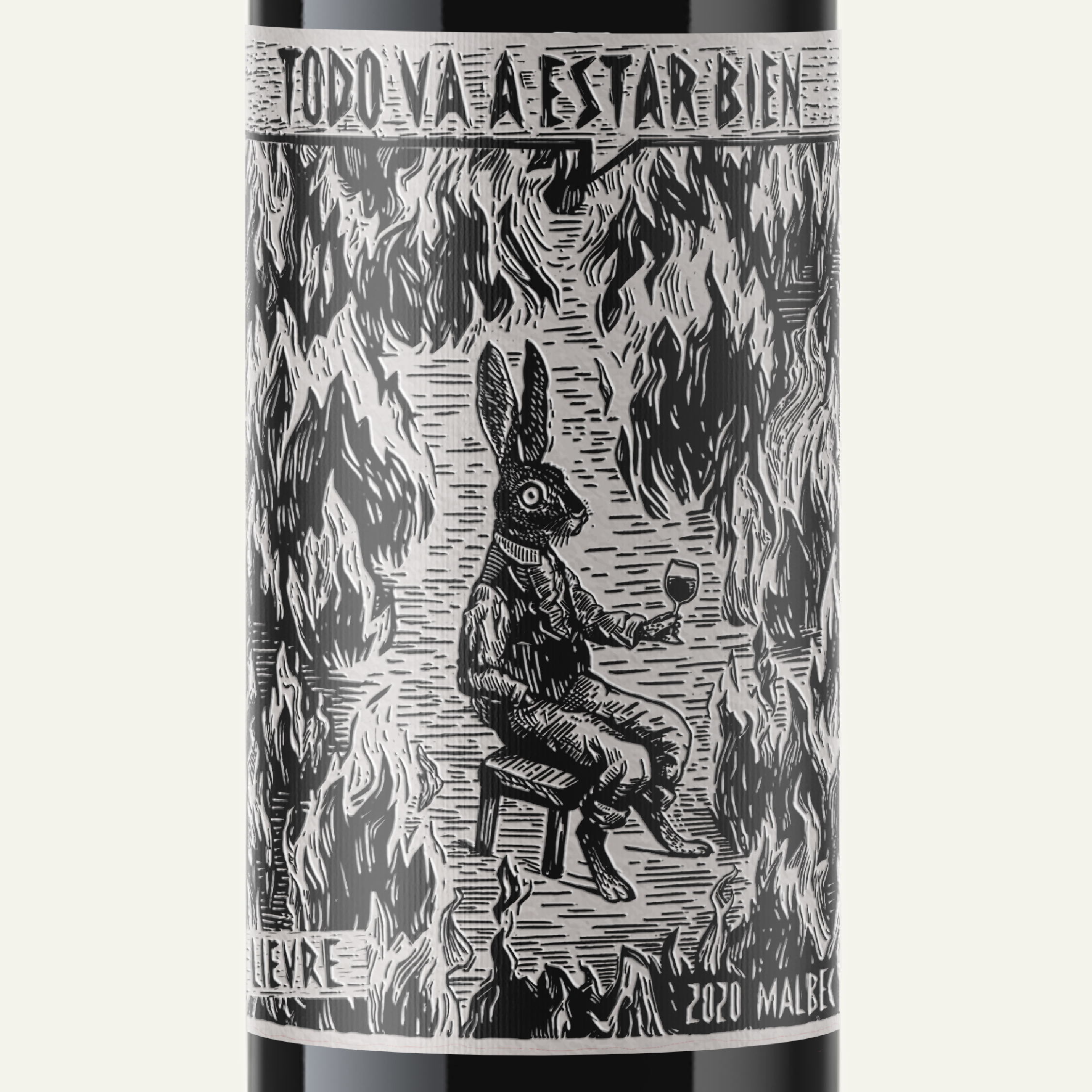 A Wine Design That Reminds You ‘Everything Will Be Fine’