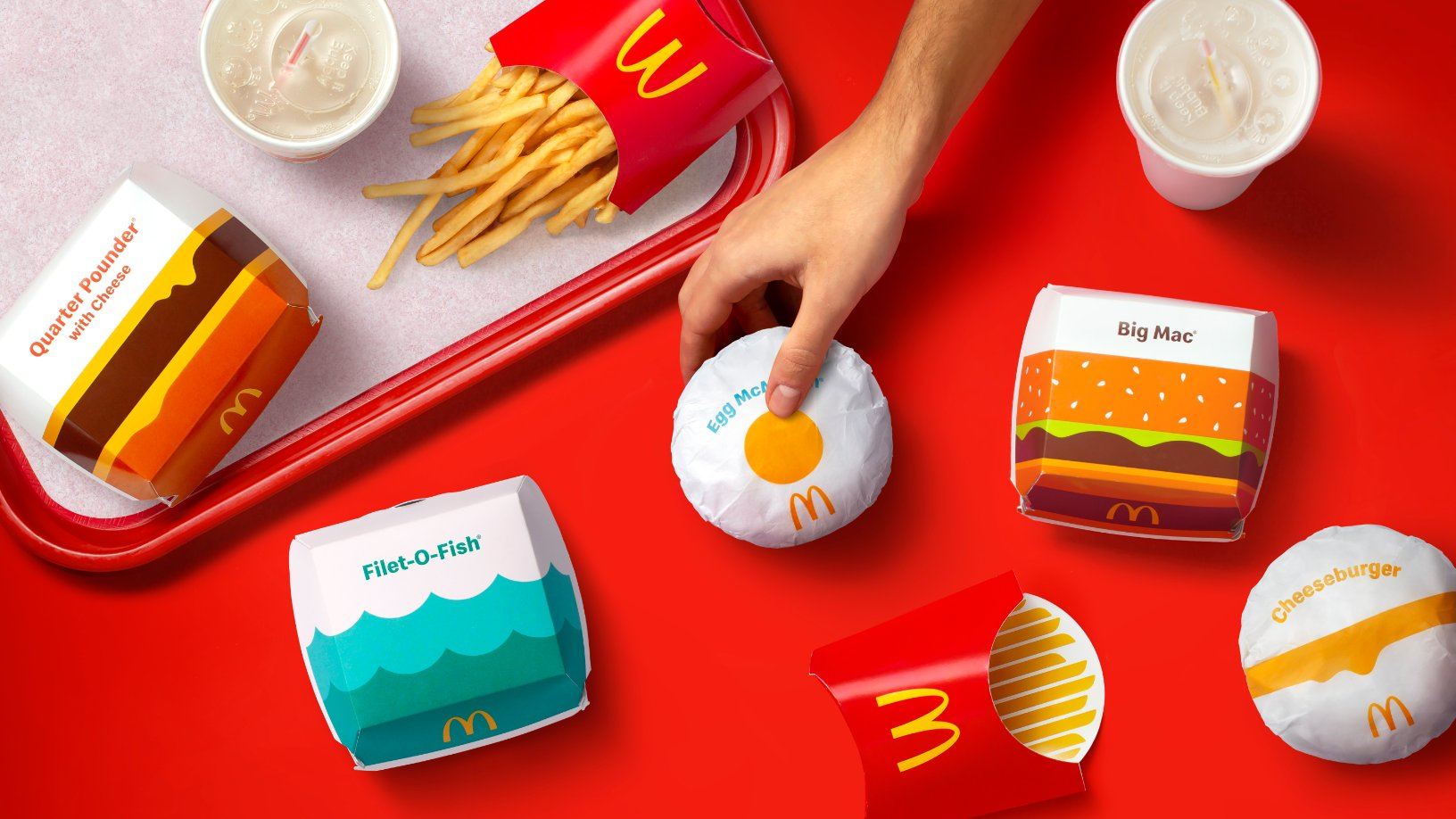 Pearlfisher Redesigns McDonald’s Packaging As Part Of New Global Strategy