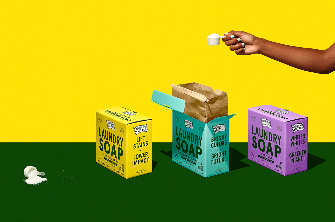 Ingredients Matter Brings Powder To The People (It’s Laundry Detergent, OK?)