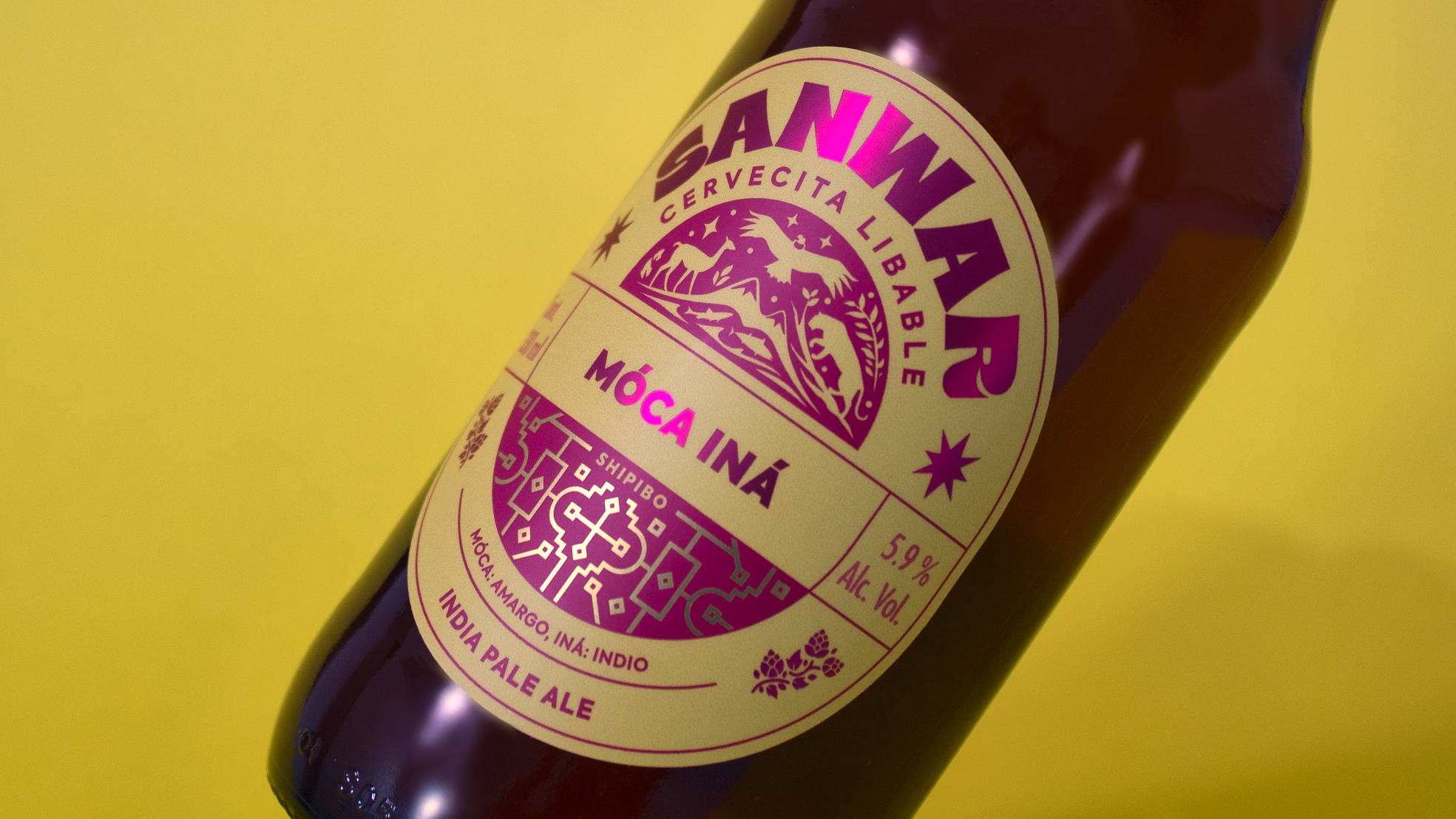 Peru-Based Designer Nicolás Pérez Designed Stunning Packaging For Beer Brand Sanwar