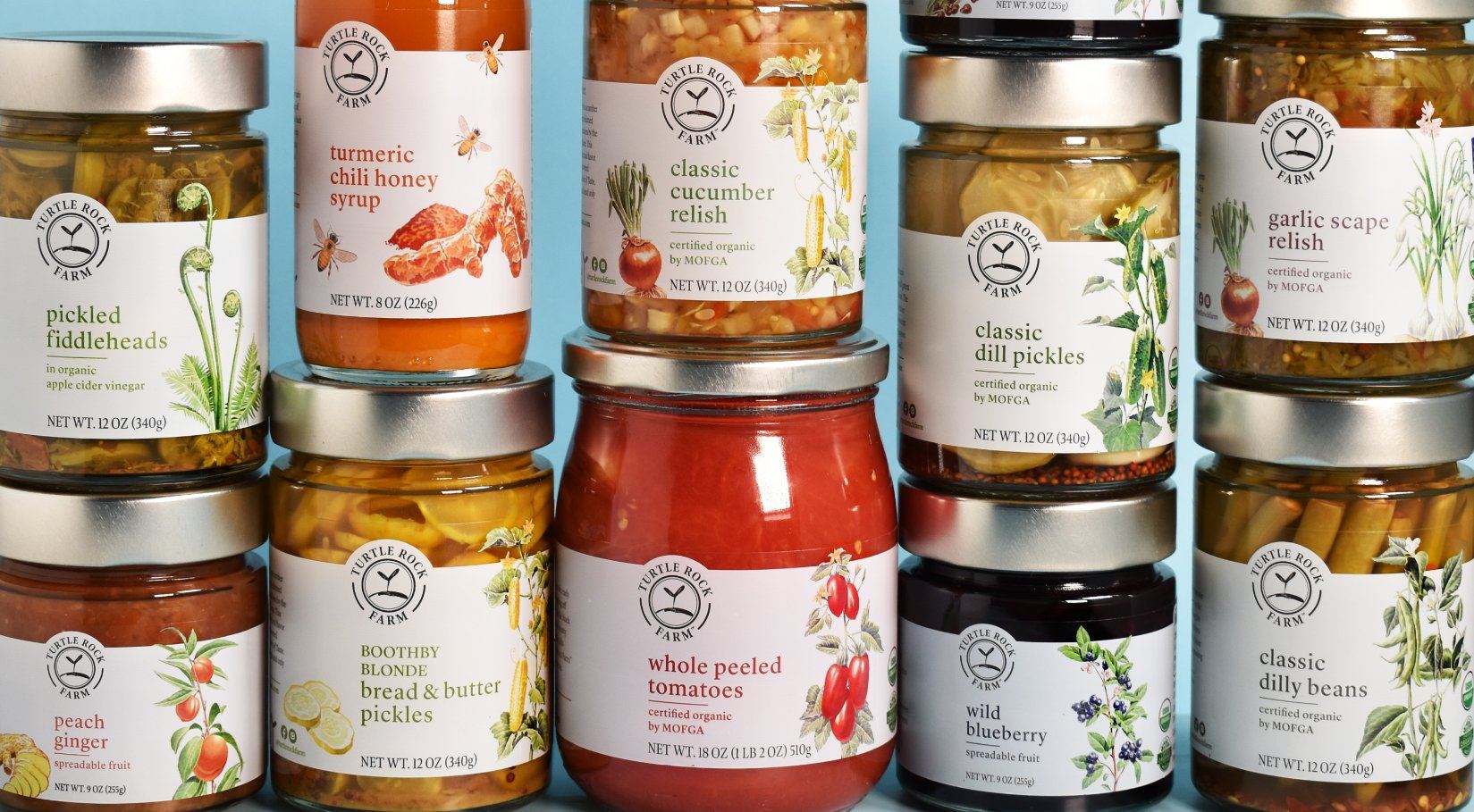 Pulp+Wire Tickle Our Taste Buds With These Botanical-Inspired Illustrations For Turtle Rock Farm