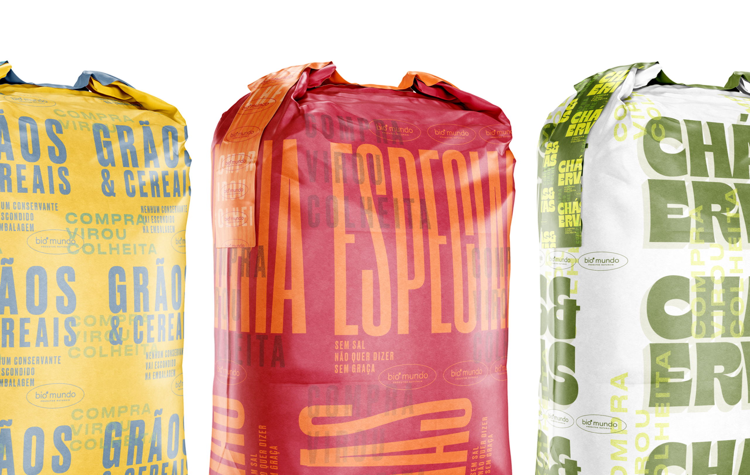 Bio Mundo Organic Shop Is Making Health Foods More Whimsical Through Oversized Type And Playful Colors