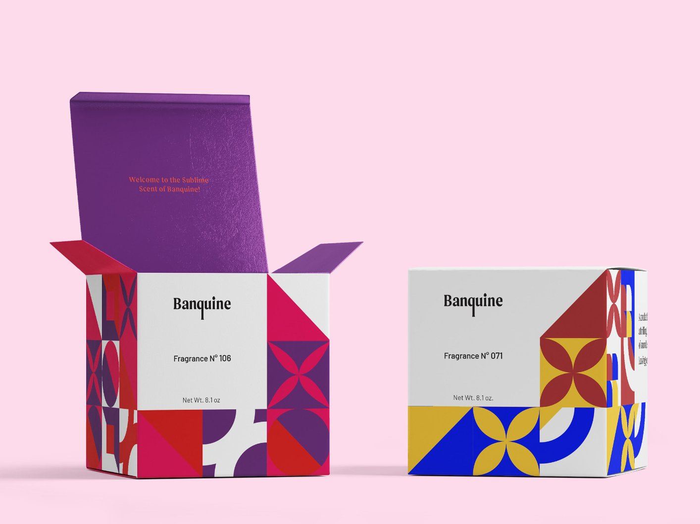 Banquine Candle Packaging Will Delight All Your Senses