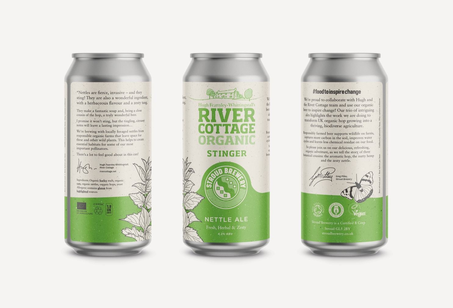 LEVEL Studio Delivers Substance And Style For The New River Cottage Beer Range