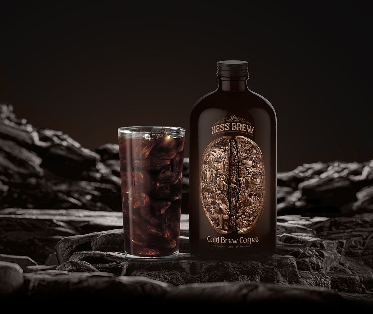 Hess Brew’s Cold Brew Coffee Is Golden