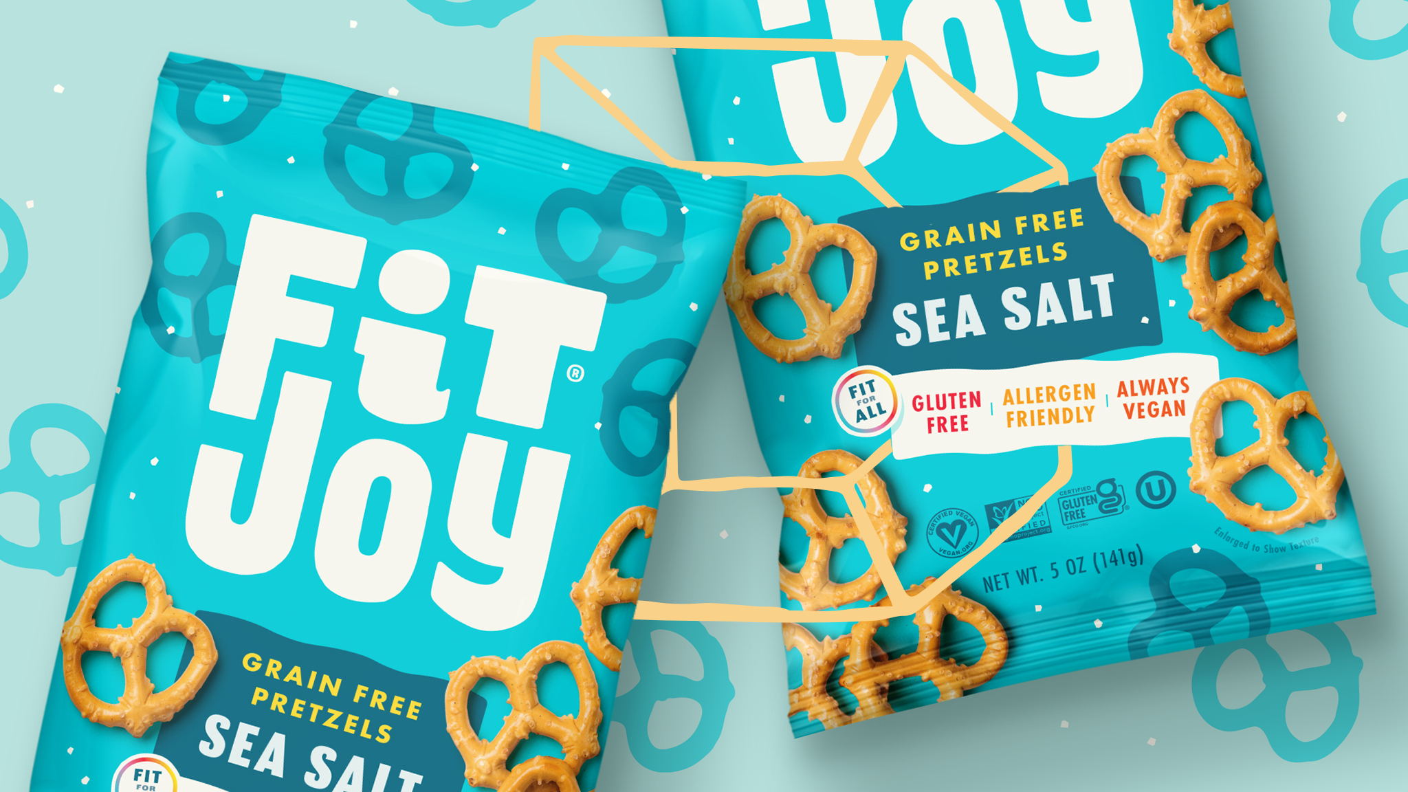 How FitJoy Snacks Takes the Brown Blandness Out of Pretzel Packs and Infuses Them with Joy