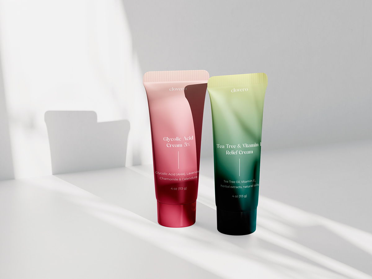 Clovero’s Packaging Encapsulates Effortless Beauty