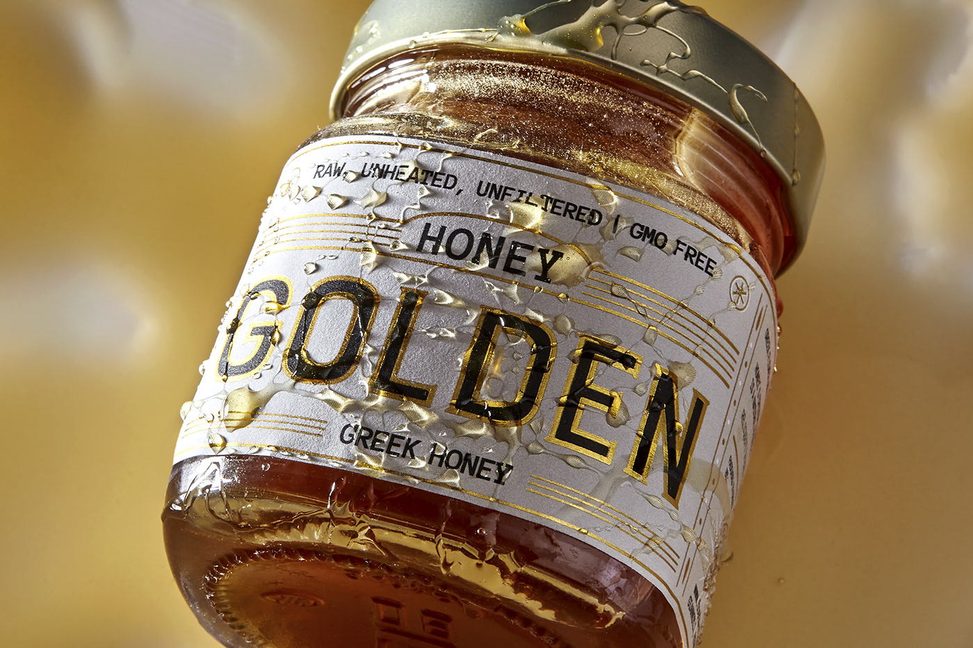 GOLDEN Greek Honey Keeps It Simple And Let’s the Golden Details Shine Through