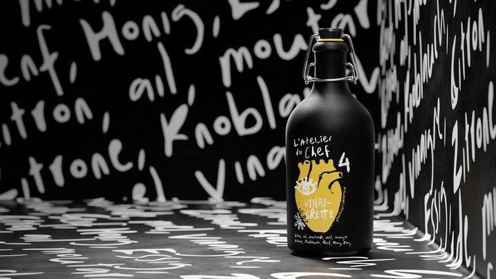Vinaigrette Dressing Packaging Design Is All Heart