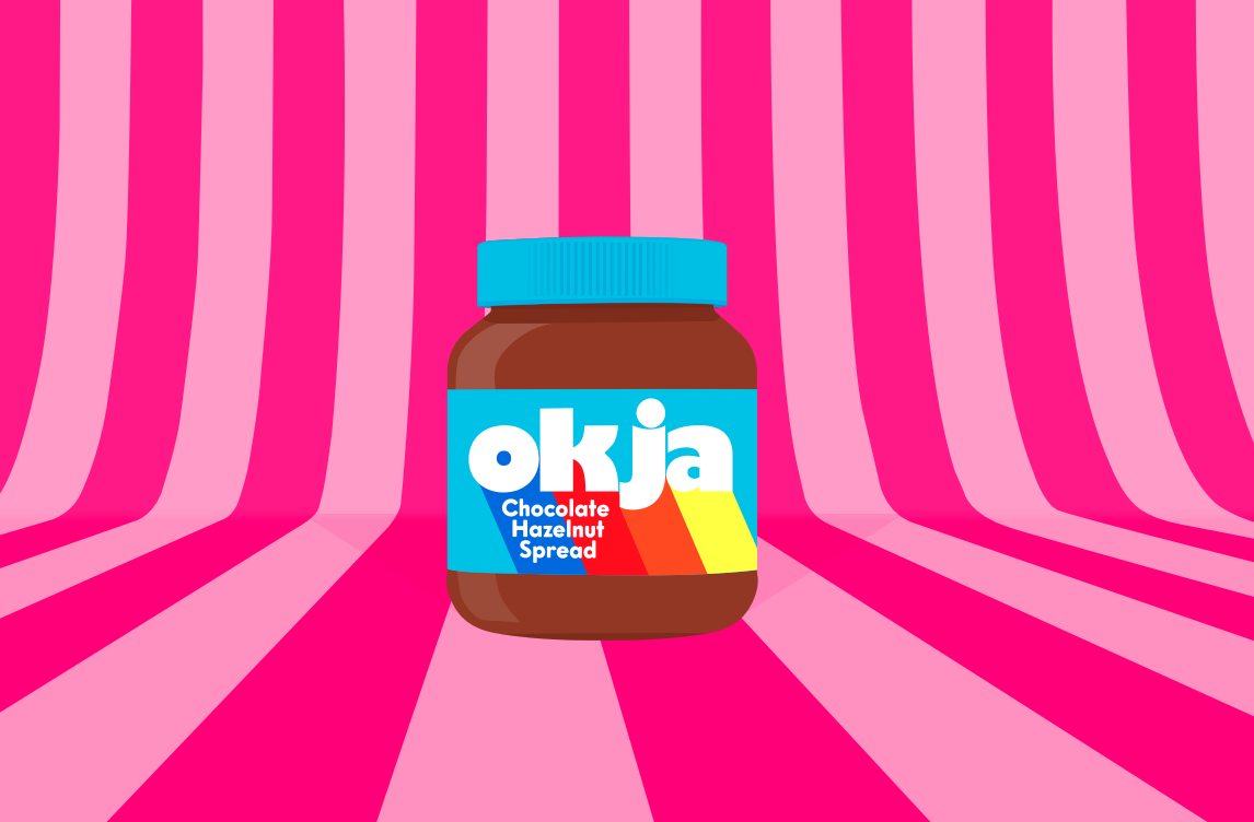 Okja Ensures Your Chocolate Spread Is Naughty. Not Evil.