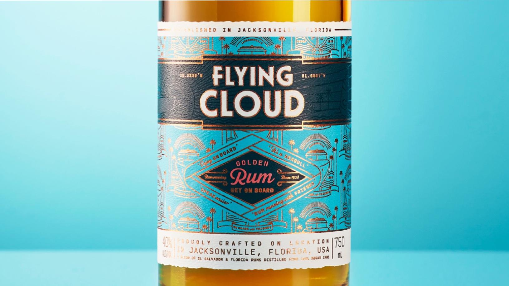 Prohibition Rum Running’s Packaging Is Tropical Art Deco Inspired