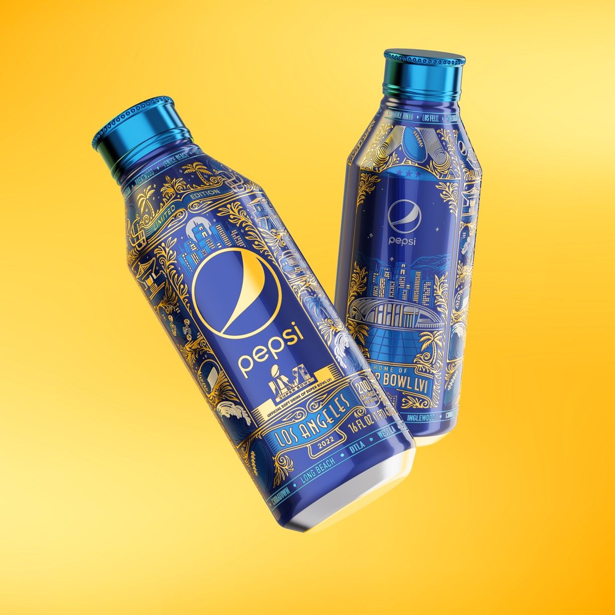 Southern Californians, Get Your Hands On PepsiCo’s Limited-Edition Super Bowl Bottles Stat