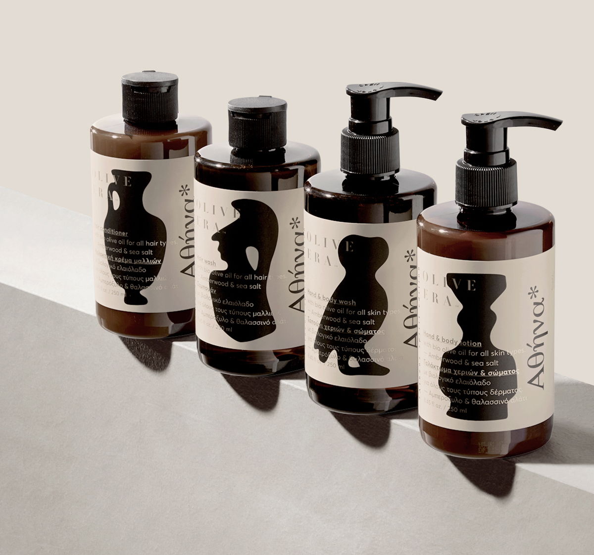 Olive Era Packaging Showcases Bold Neutrals