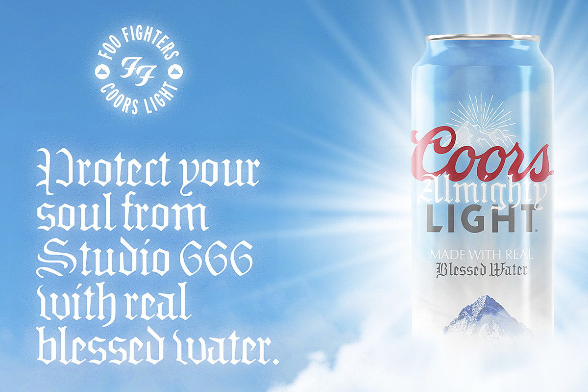 Coors Light Brews Blessed Beer To Ward Off Demons and Thirst