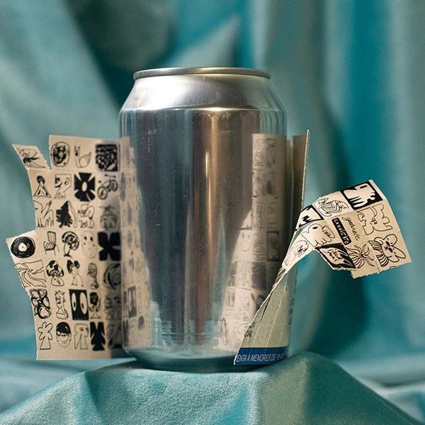 You’re Not Hallucinating: Malafama Beer Can Takes Inspiration From Acid Tabs