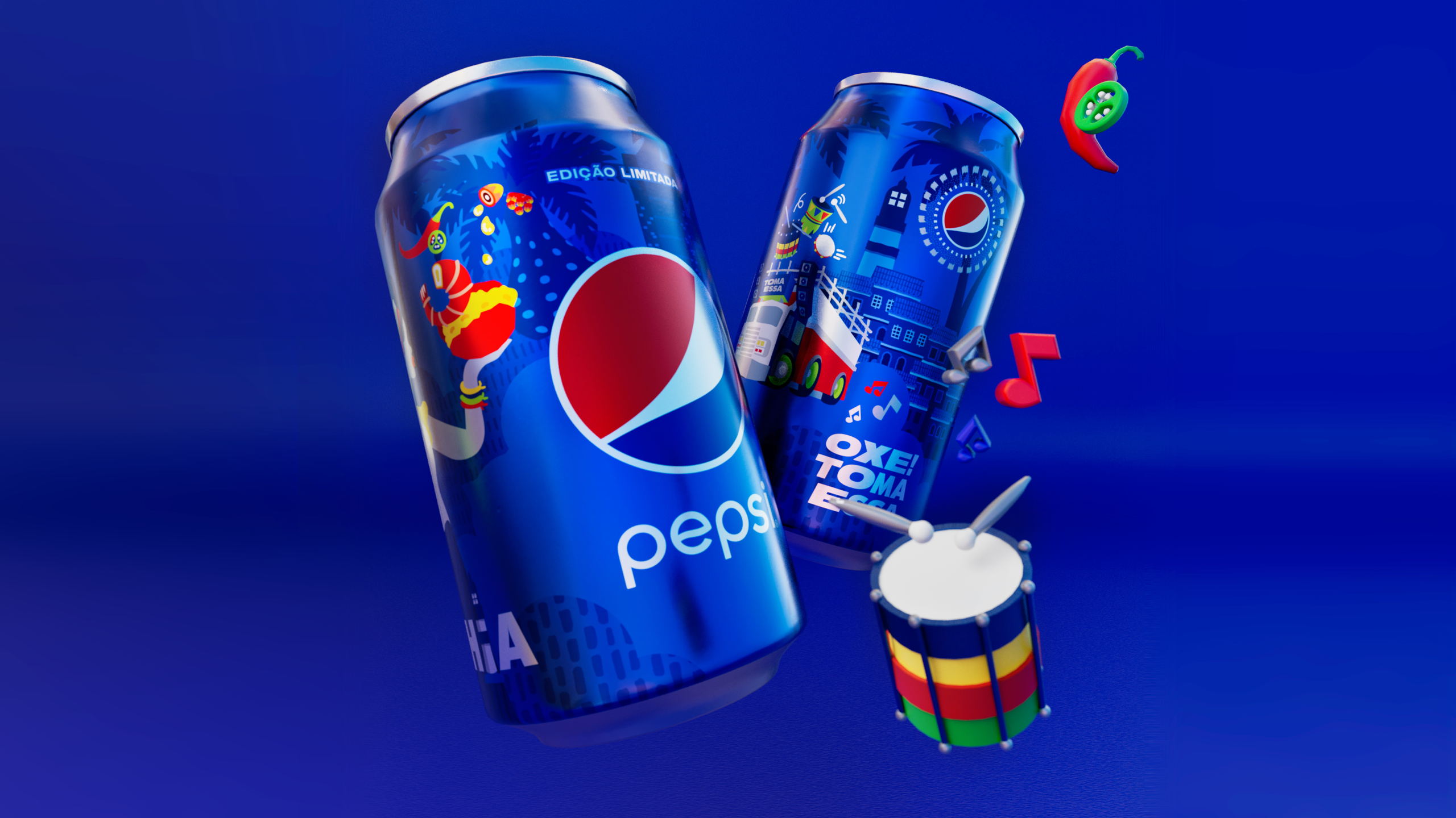 Pepsi Launches A Commemorative Can In Honor Of Bahia - DIELINE