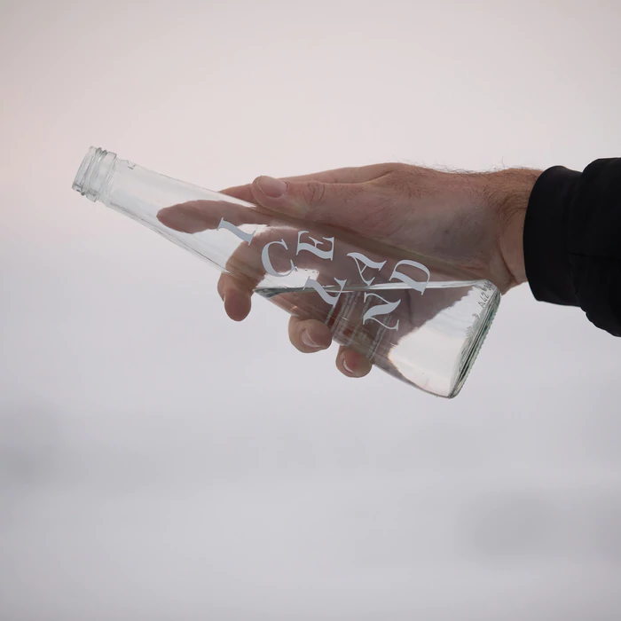 FOUND BUBBLY And The Nature Conservancy Designed A Limited-Edition Bottle In Response To Iceland’s Melting Glaciers