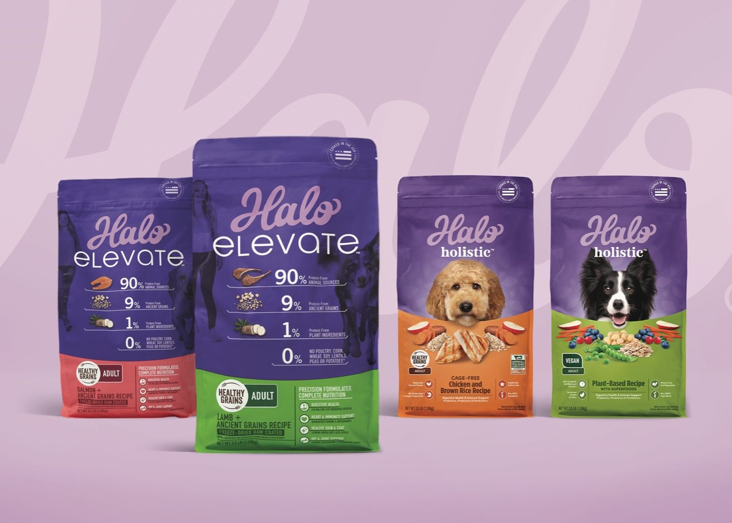 Pet Food Brand Halo Rebrands With An Elevated Packaging Design