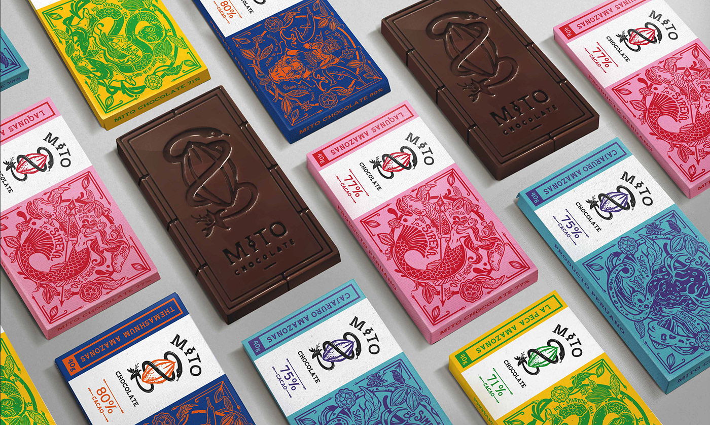 Intricate Illustrations Make Up Mito’s Packaging Design