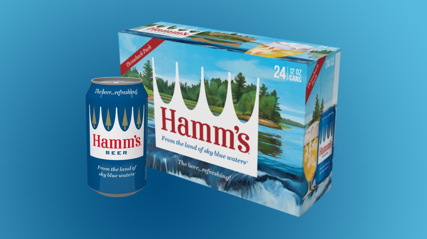 Hamm’s ‘Throwback Pack’ Is ‘Packaging Design…Refreshing’