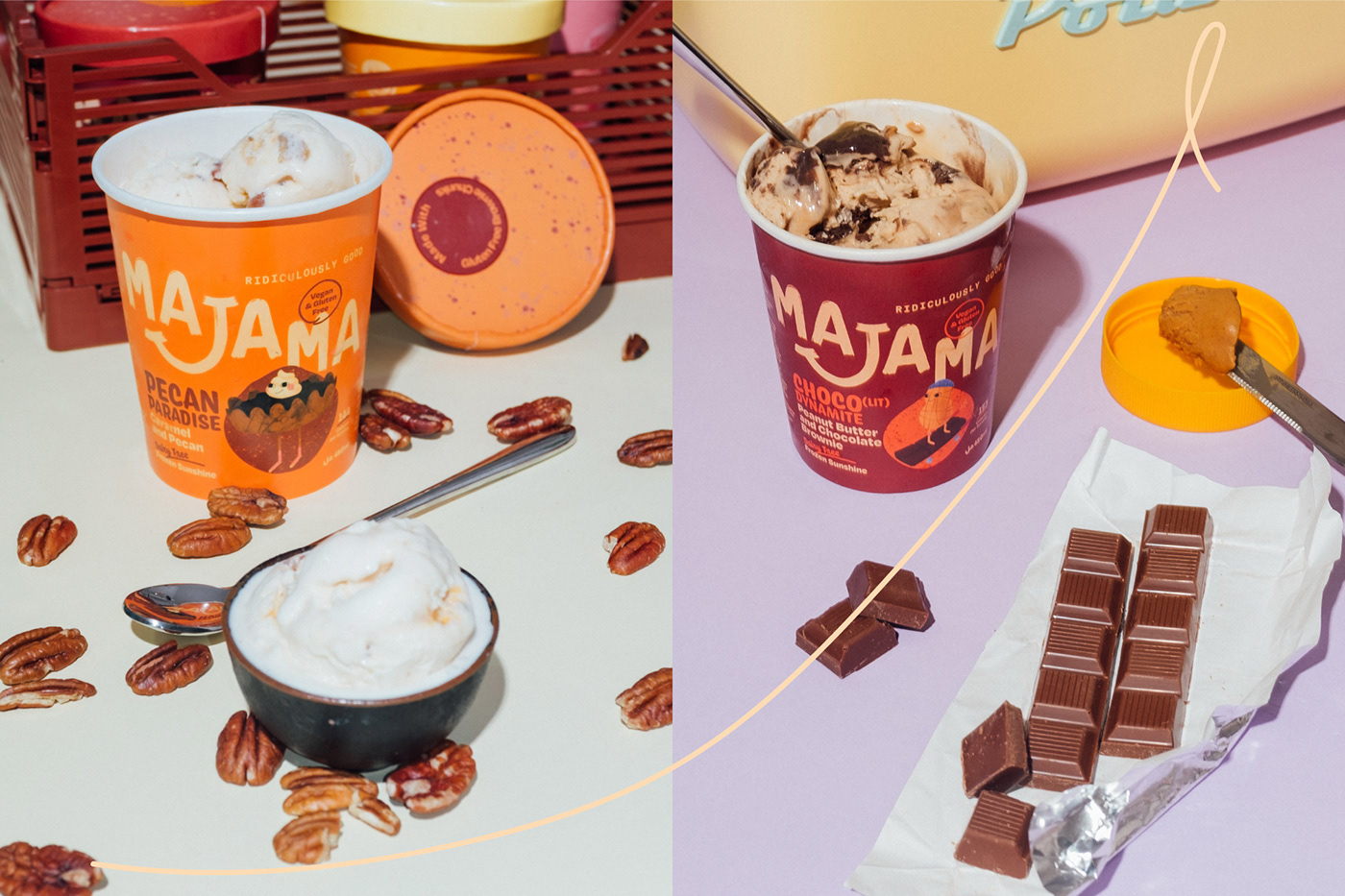 Majama’s Mouth-Watering Vegan Ice Cream Gets a New Look